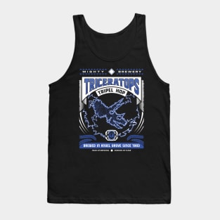 Mighty Brews - Blue Triceratops Tank Top